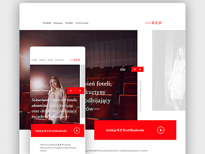 Bienkovska Look book Website creative css grid html inspiration lauout pixel perfect ui ux web webdesign website