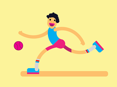 My new illustration : Basketball player basketball character illustree spirt