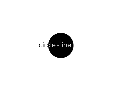Circle+Line branding identity logo logo design