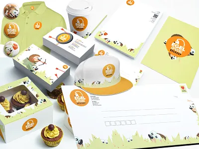 Hedgehog Foundation corporate identity foundation foundation branding hedgehog