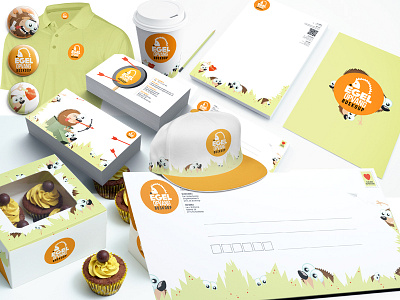 Hedgehog Foundation corporate identity foundation foundation branding hedgehog