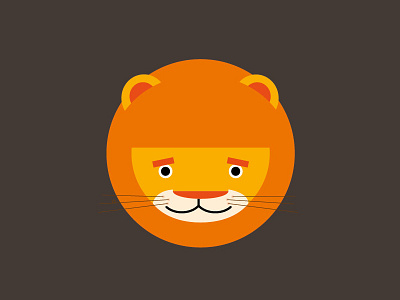 Lion art brand characterdesign illustration kids lion vector