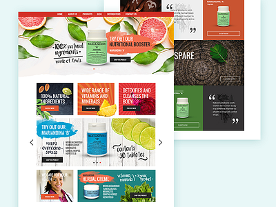 Mariandina Dribbble box color healthy pixel