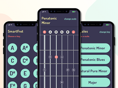 SmartFret – All Screens app guitar ios ios 11 iphone iphone x mobile
