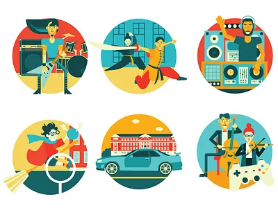 Illustrations illustration vector