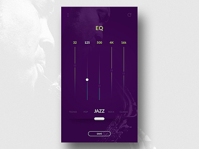 DailyUI 007 | Settings 100daychallenge dailyui music settings uidesign userinterface uxdesign