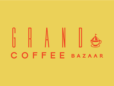 A Coffee Bazaar branding coffee denver food logo