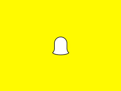 Snapchat minimal logo branding design ghost graphic design logo logotype snapchat