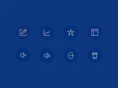 Icons for SEEK products icon icon set seek design vector