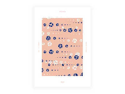 Day 76 👉 Algo art color cool daily design graphic illustration layout poster type