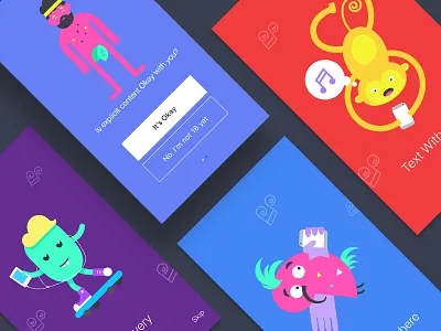 Status app illustrations branding cuberto graphics icons illustration logo sketch ui ux