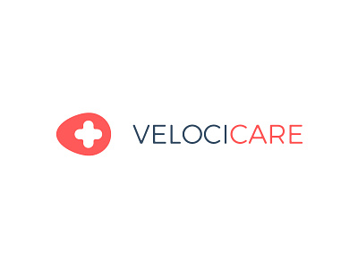 Velocicare Logo brand branding creative design health identity logo logotype minimal vector