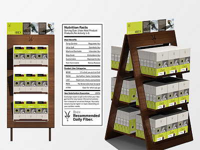 Ibex Point of Sale action sports environmental graphics in store experience packaging point of sale retail retail fixture