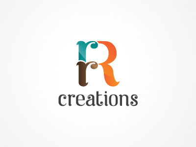 RRR Creations alphabet brand logo branding identity letter r logo logo mark logotype minimal r r logo visual identity