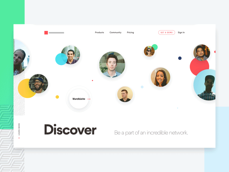 Discover - Progress Nav Bar discover nav navigation ui ux website