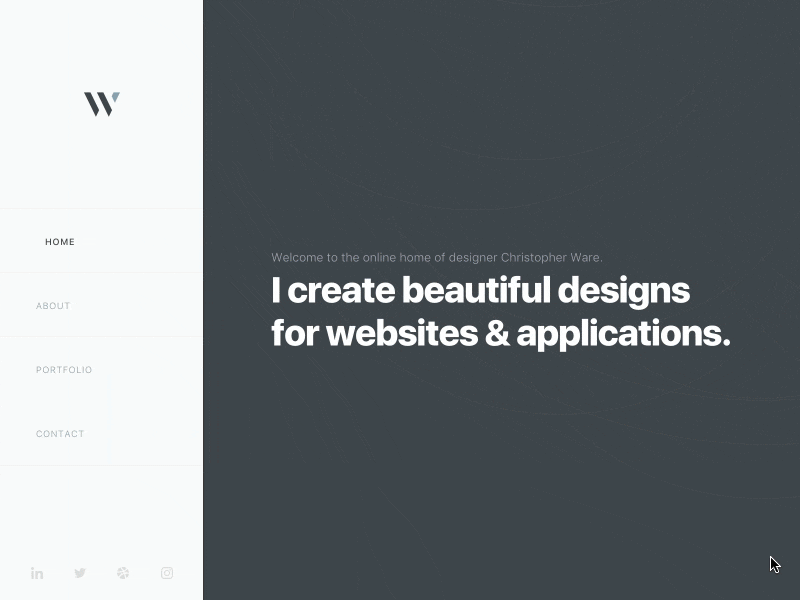 Soonish? animation design layout portfolio responsive ui web