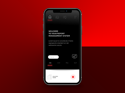 Dashboard - 3 app black dashboard design font icons ios iphone iphone x ui ux web