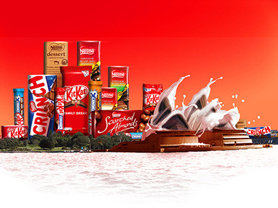 Milky Sydney australia chocolate chunky crunch kat kit milk nestle opera scorched sydney