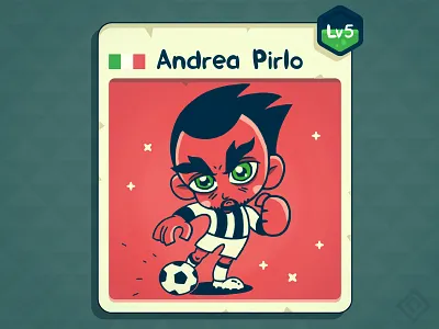 soccer card (freelance work!) card illustration mobilegame videogame