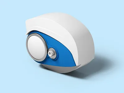 Gazelle 3d bike blue cgi e bike illustration infographic