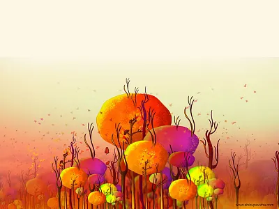 Colourful Illustration abstract animal colourful deer drawing forest gradient illustration minimalist nature shibupavizha