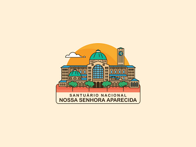 Snapchat geofilter | Aparecida aparecida basilica brazil church geofilters snapchat sticker summer vacation