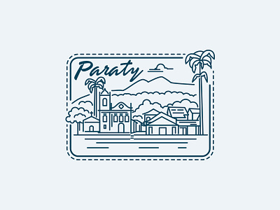 Snapchat geofilter | Paraty bold line brazil geofilters line art paraty snapchat sticker summer vacation