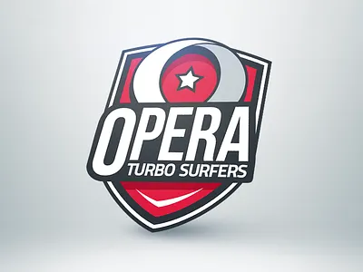 Turbo Surfers branding identity logo mini opera sports surfers symbol team turbo