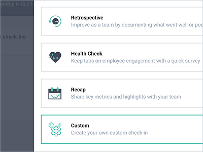 Jell Check-In Icons flat flat design form icons pricing saas startup ui ui design ux visual design web app