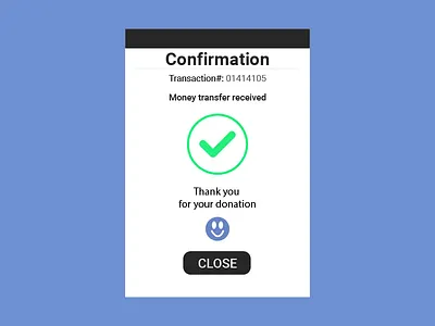 Daily Ui 054 Confirmation confirmation daily ui daily ui 054 fintech graphic design material design money transfer product design typography ui ux web design