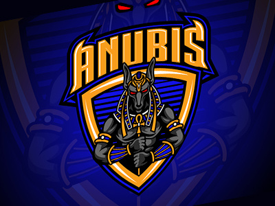 Anubis Logo | Anubis ESports Logo | Anubis Mascot Logo anubis clan esport esports gaming logo mascot premade sale team