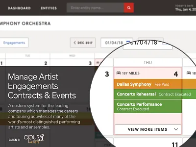 In-Progress: Opus 3 app design information architecture ux web applications