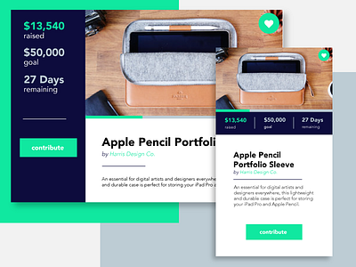 Daily Ui Challenge 032 Crowdfunding