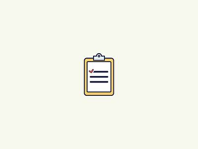 List Icon checkmark design flat design graphic icon icon design list productivity task list tasks time vector
