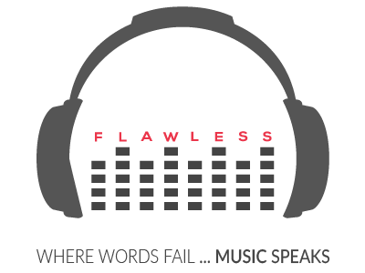 Flawless Logo headphones logo logodesign music