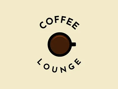 Daily Logo Challenge 6/50 coffee coffee lounge coffee shop coffeeshop daily logo challenge dailylogochallenge