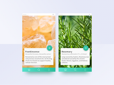 Essential Oils Redesign image material mobile