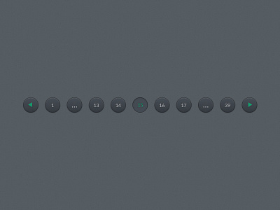 Daily UI #085 - Pagination button dailyui pagination