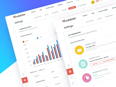 3D Printing Marketplace - Dashboard 3d 3d print 3d printer 3d printing dashboard icons illustration marketplace premium settings website