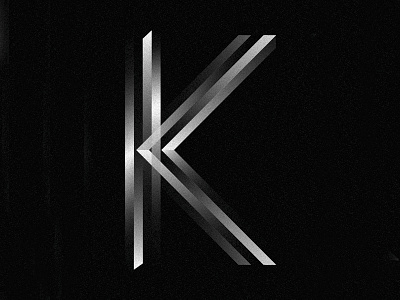 36 Days of Type 2017 - K 36 days of type k letter noise type typography