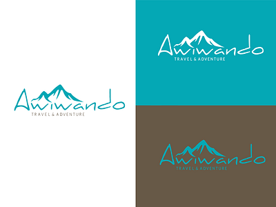 Logo travel&adventure adventure brand branding illuatrator logo logodesign mountains travel