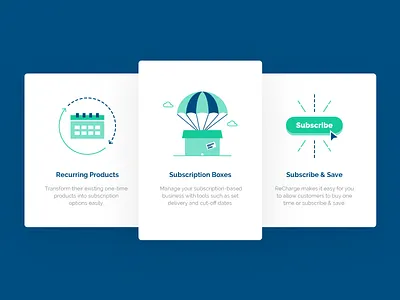 Homepage Illos billing homepage illustration orders shipping shopping subscriptions ui