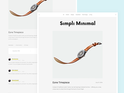 Simpli Minimal blog html minimal theme white wordpress