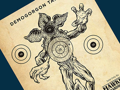 Stranger Things Target demogorgon leggomyeggo shooting stranger things target tv