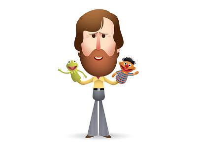 Jim jim henson jmaruyama kermit the frog squared co the muppets