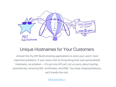 Channeling balloon blue cute illustration line purple silly tech