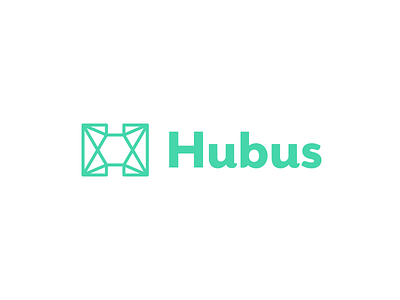 Hubus Logo Design branding design green h h icon h letter hubus iconic identity logo logo design