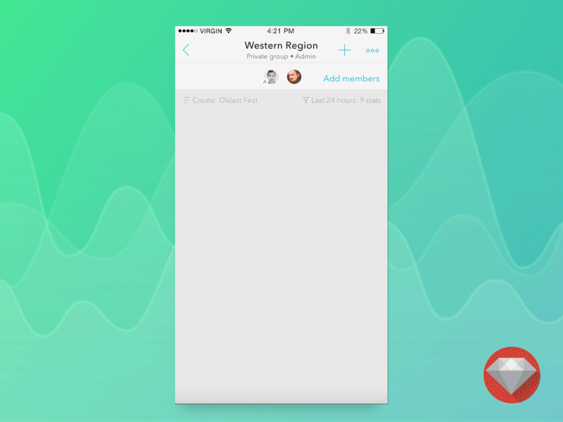 Mobile Dashboard for Instant Business Updates animation b2b business charts dashboard enterprise gif graphs mobile stats