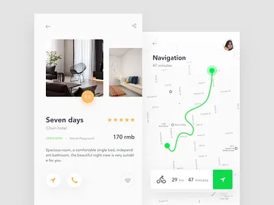 Hotel Reservation ui ux