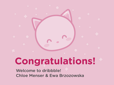 Congrats celebrate congrats cute dribbble party